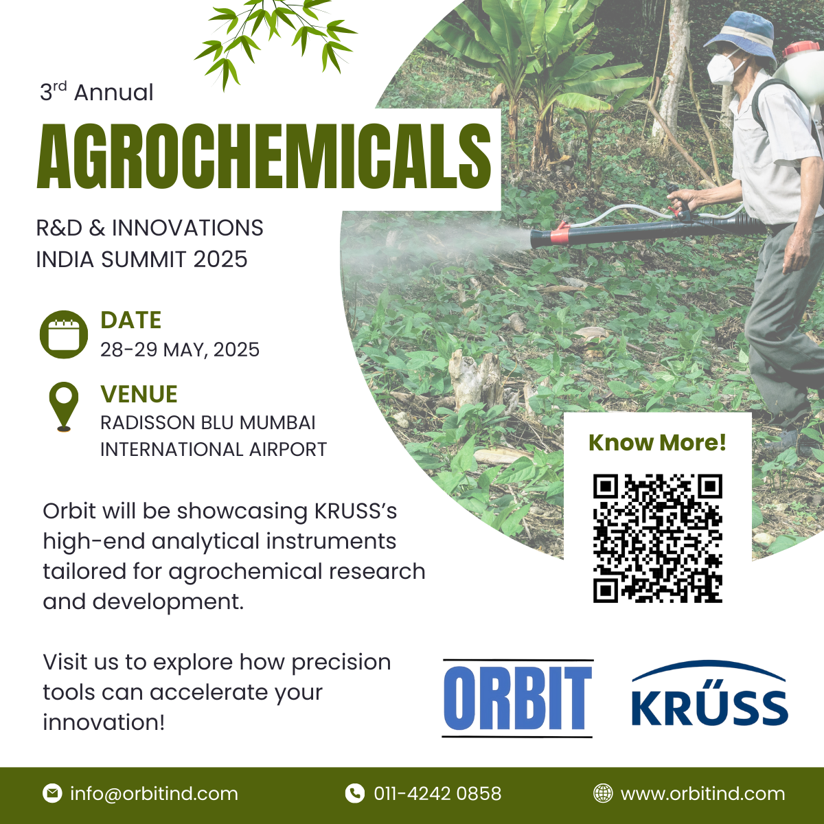 Join Us for the 3rd Annual Agrochemicals R&D & Innovations India Summit 2025!
